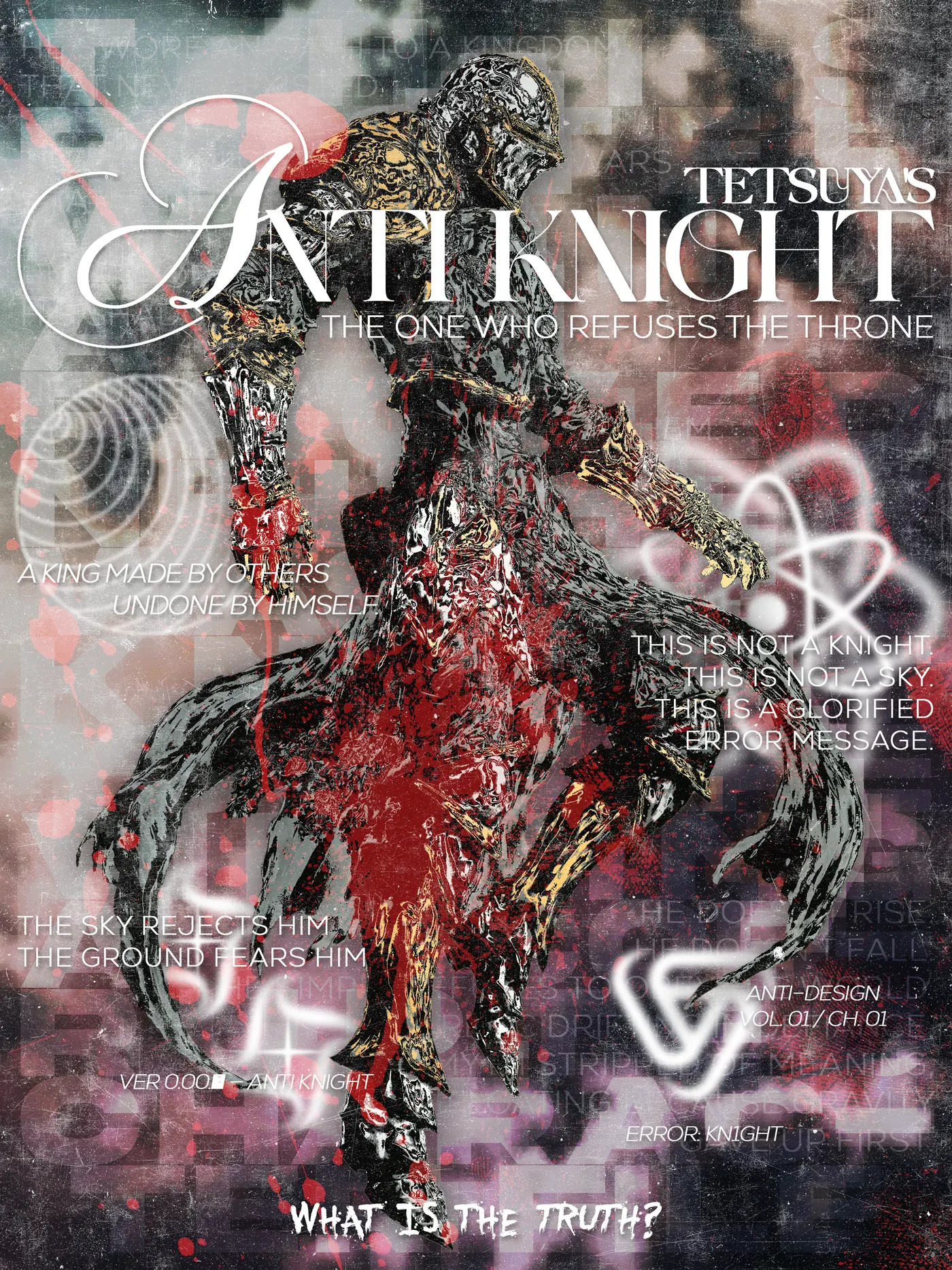 Anti Knight — poster by Tetsuya