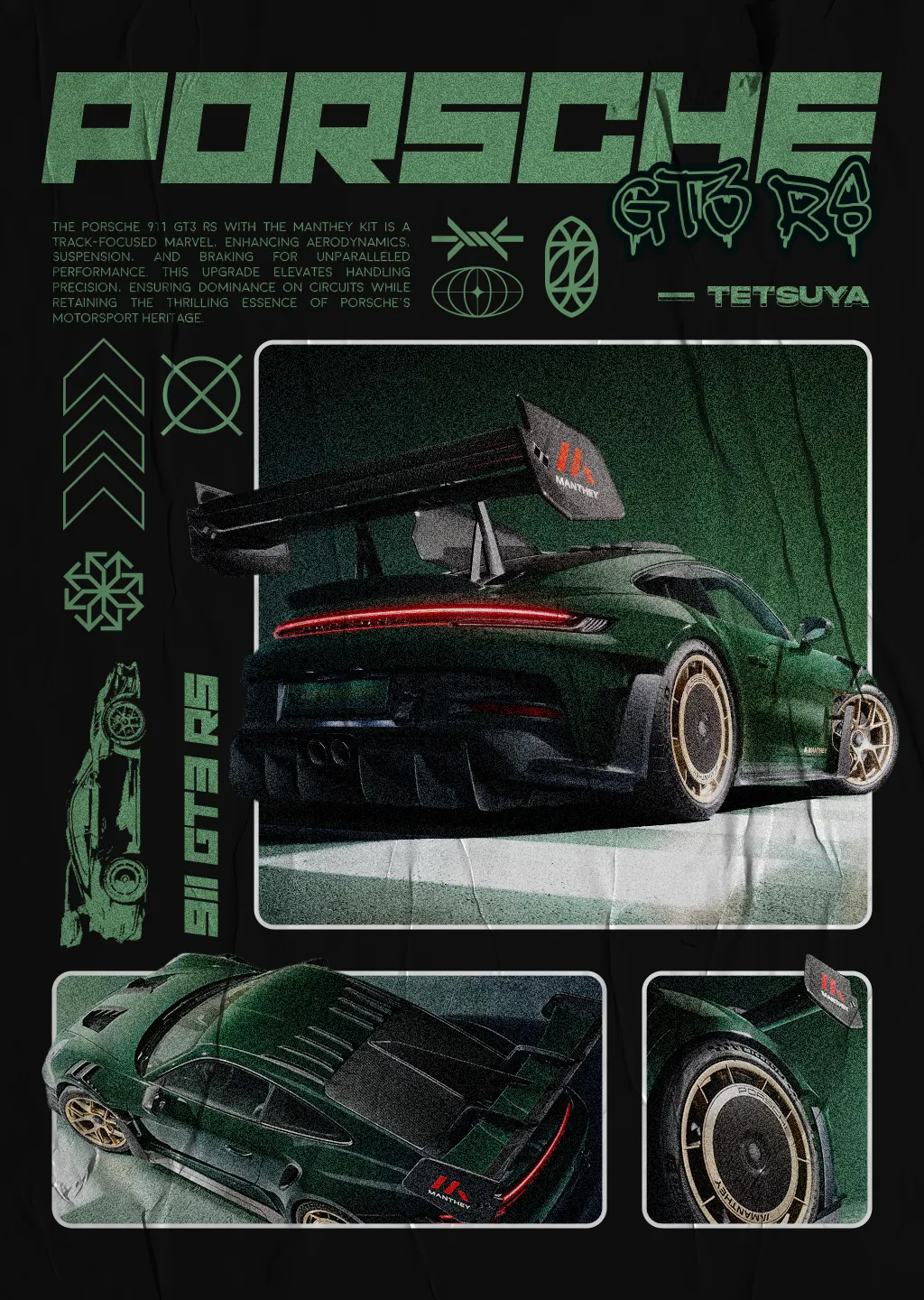 Porsche 911 GT3 RS Manthey Kit